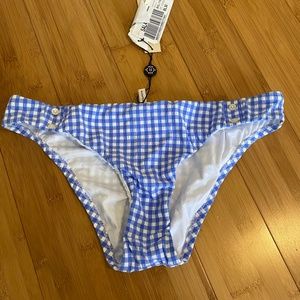 Nanette Lepore Capri gingham bikini bottoms